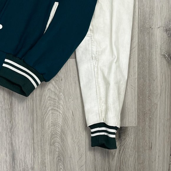 Vintage Canada Sportswear Co UOHS Deena Leather Varsity Jacket - Picture 4 of 11